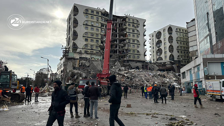 جزء من الدمار في تركيا- عدسة كوردستان 24