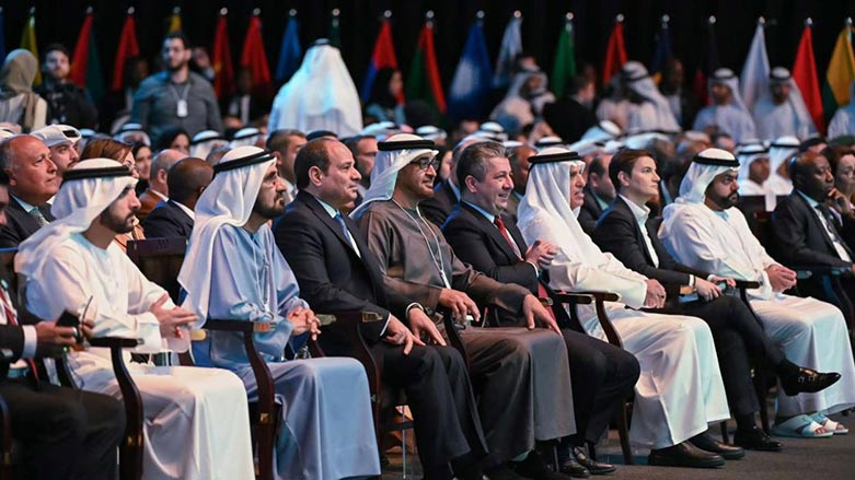 سعوود ئه‌لقاسمی، مه‌سرور بارزانی، محه‌ممه‌د بن زاید، عه‌بدولفه‌تاح سیسی، محه‌ممه‌د بن راشد، حه‌مدان بن محه‌ممه‌د
