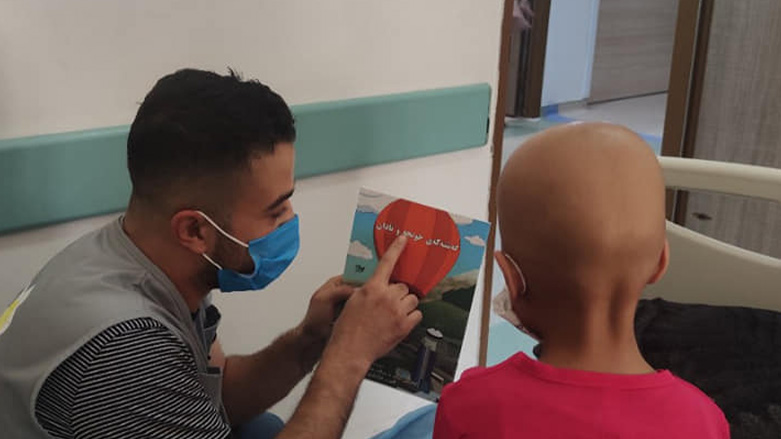 کودک مبتلا به سرطان در یکی از بیمارستان‌های اقلیم کوردستان _  عکس؛ آرشیو