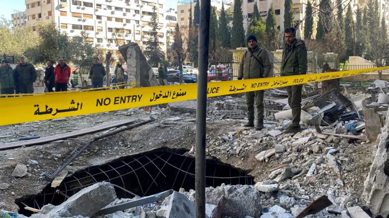 آثار الهجوم على كفرسوسة وسط العاصمة السورية دمشق- رويترز