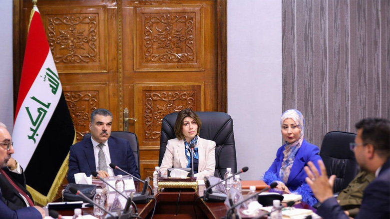 نشست اضطراری ایوان جابرو، وزیر مهاجرت عراق با نمایندگان وزارت‌خانه‌ها و سازمان‌های بین‌المللی