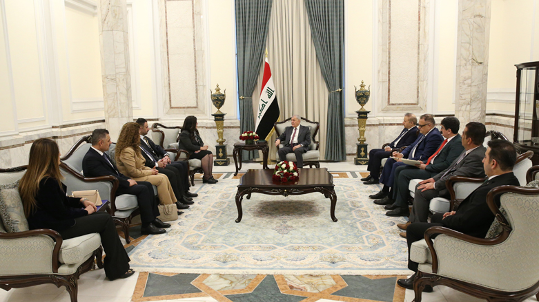 استقبال رئیس جمهور عراق از هیات اداره کل گردشگری اقلیم کوردستان
