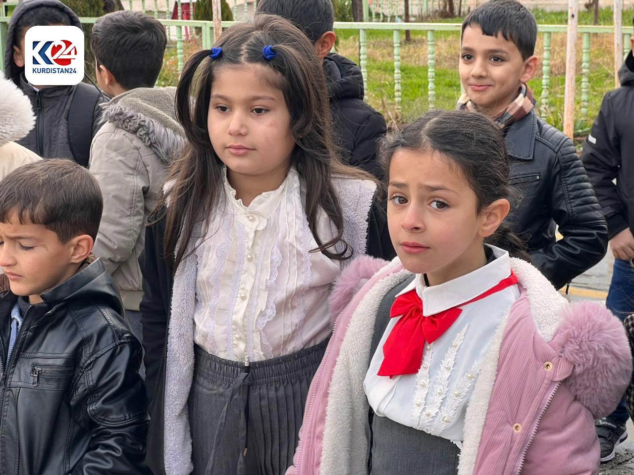 قوتابی و مامۆستایانی شارەزوور گەڕانەوە ناوەندەکانی خوێندن (وێنە: ئارام بەختیار - کوردستان24)