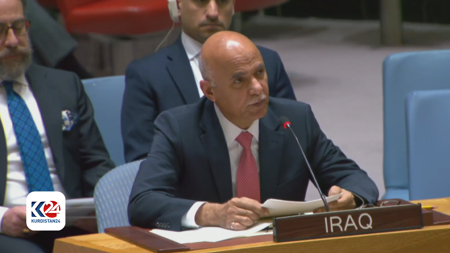 عباس کاظم، نماینده عراق در شورای امنیت سازمان ملل
