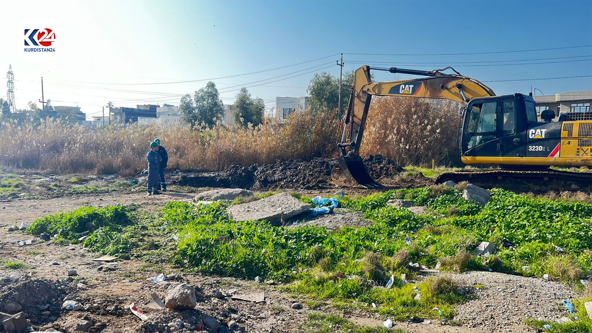 ئەو بۆڕییەی نەوت کە لە کەرکووک شکاوە (هێمن دەلۆ - کوردستان24)