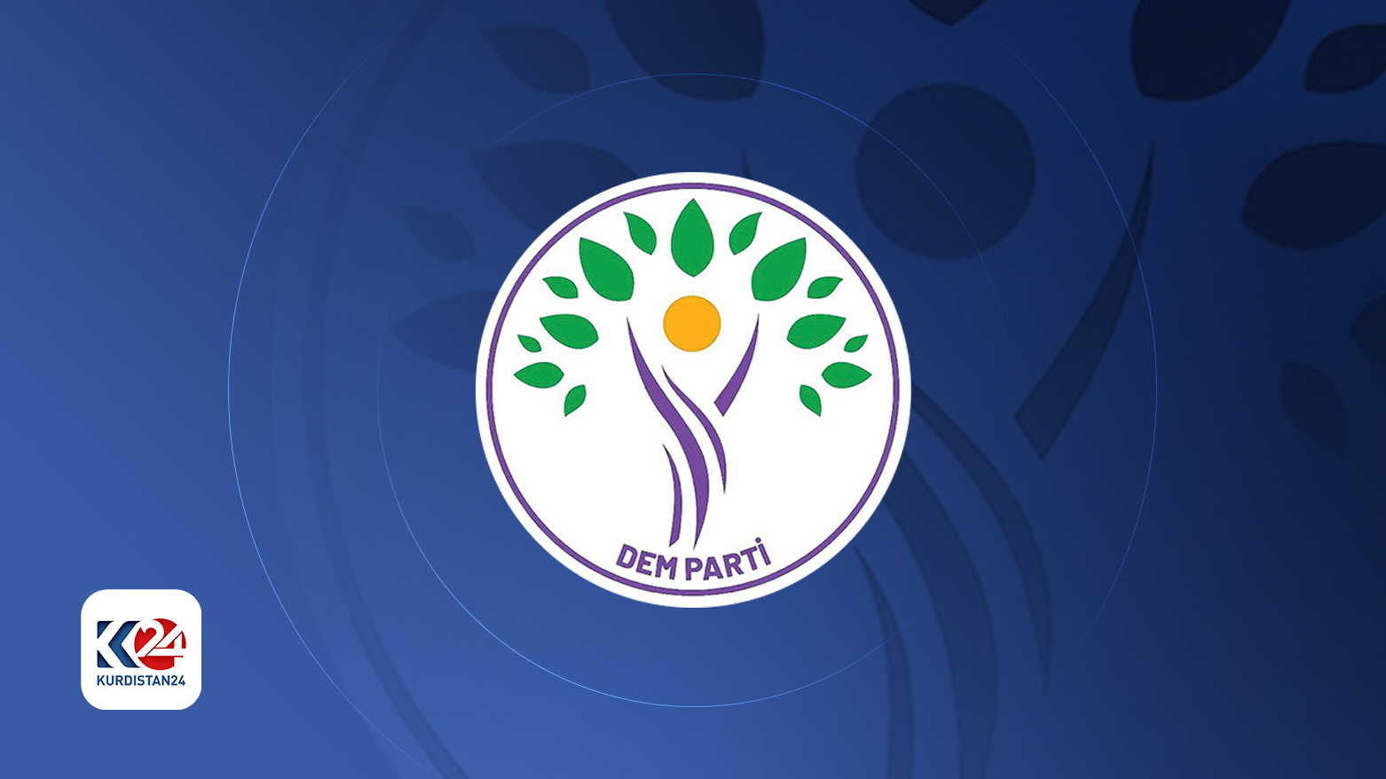DEM Party logo (Photo: Kurdistan 24)