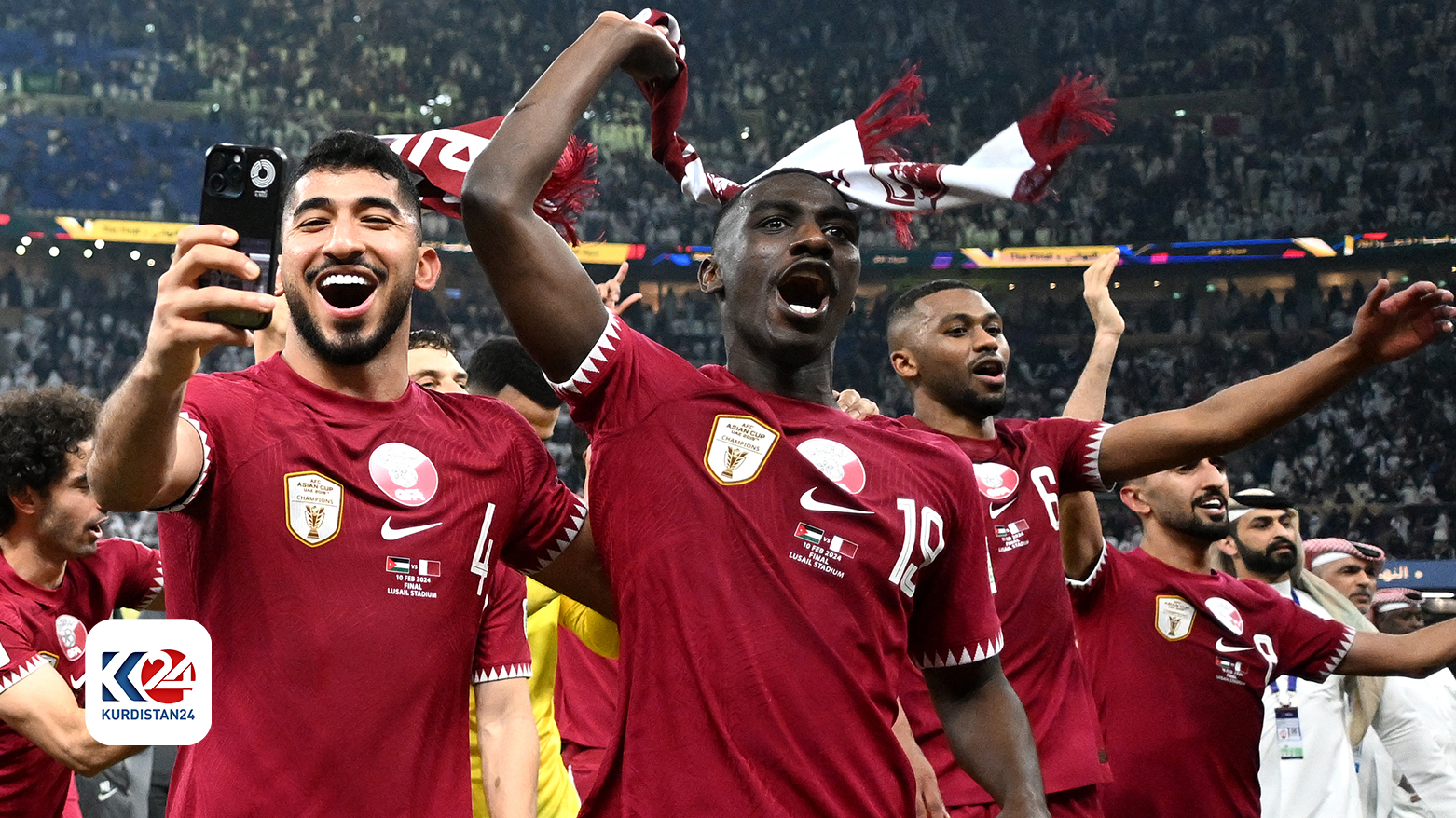 كأس آسيا.. قطر تهزم الأردن 3-1 وتحتفظ باللقب