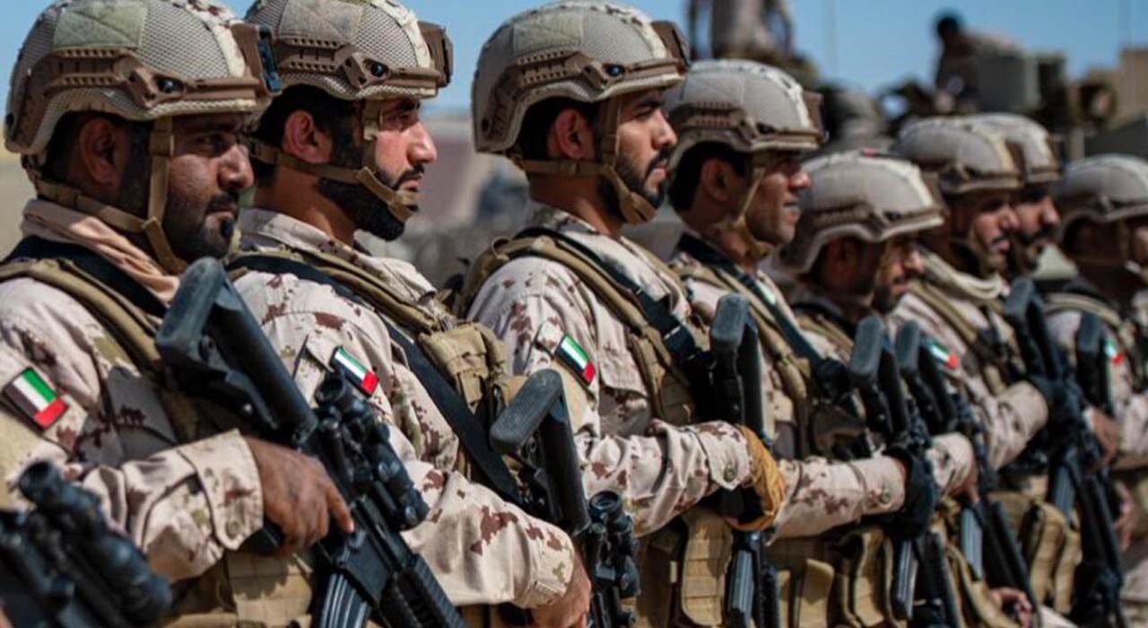 Members of the UAE armed force. Photo: (Ministry of Defense/X)