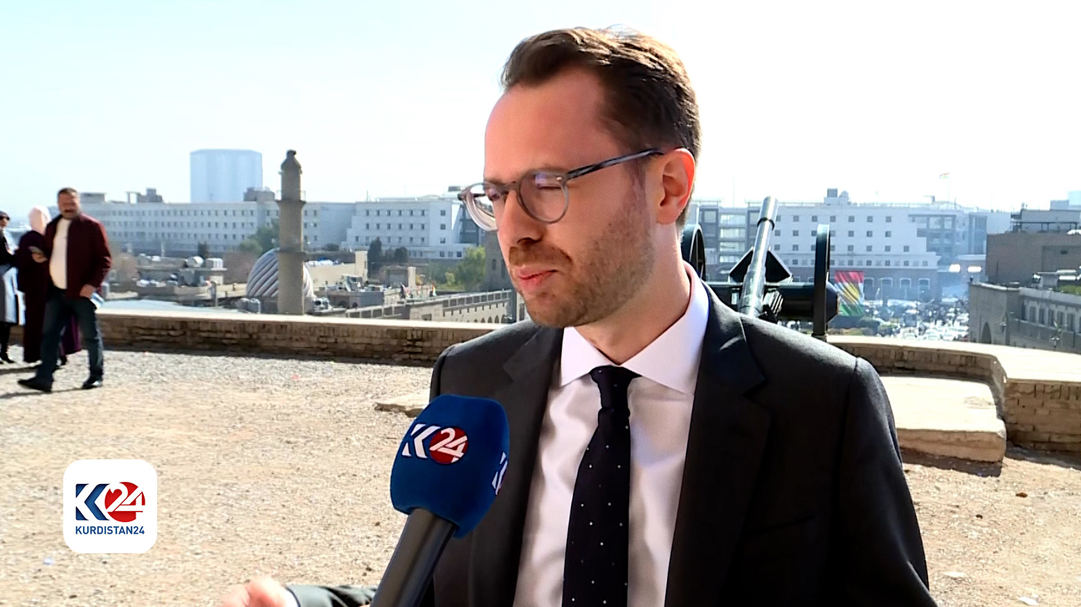 جەیمس گۆڵدمان کونسوڵی گشتی بەریتانیا لە هەرێمی کوردستان