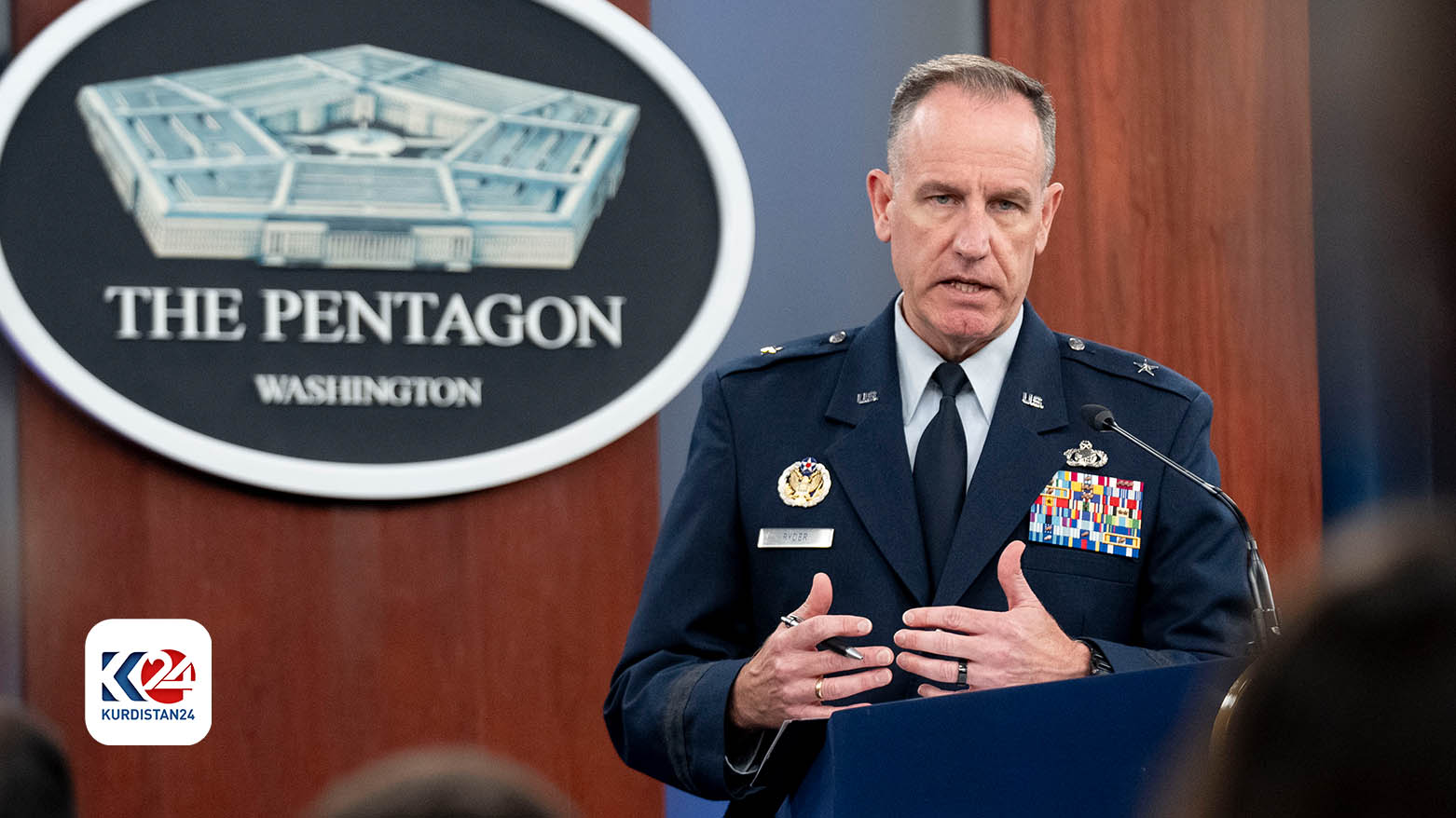 ABD Savunma Bakanlığı (Pentagon) Sözcüsü General Patrick Ryder