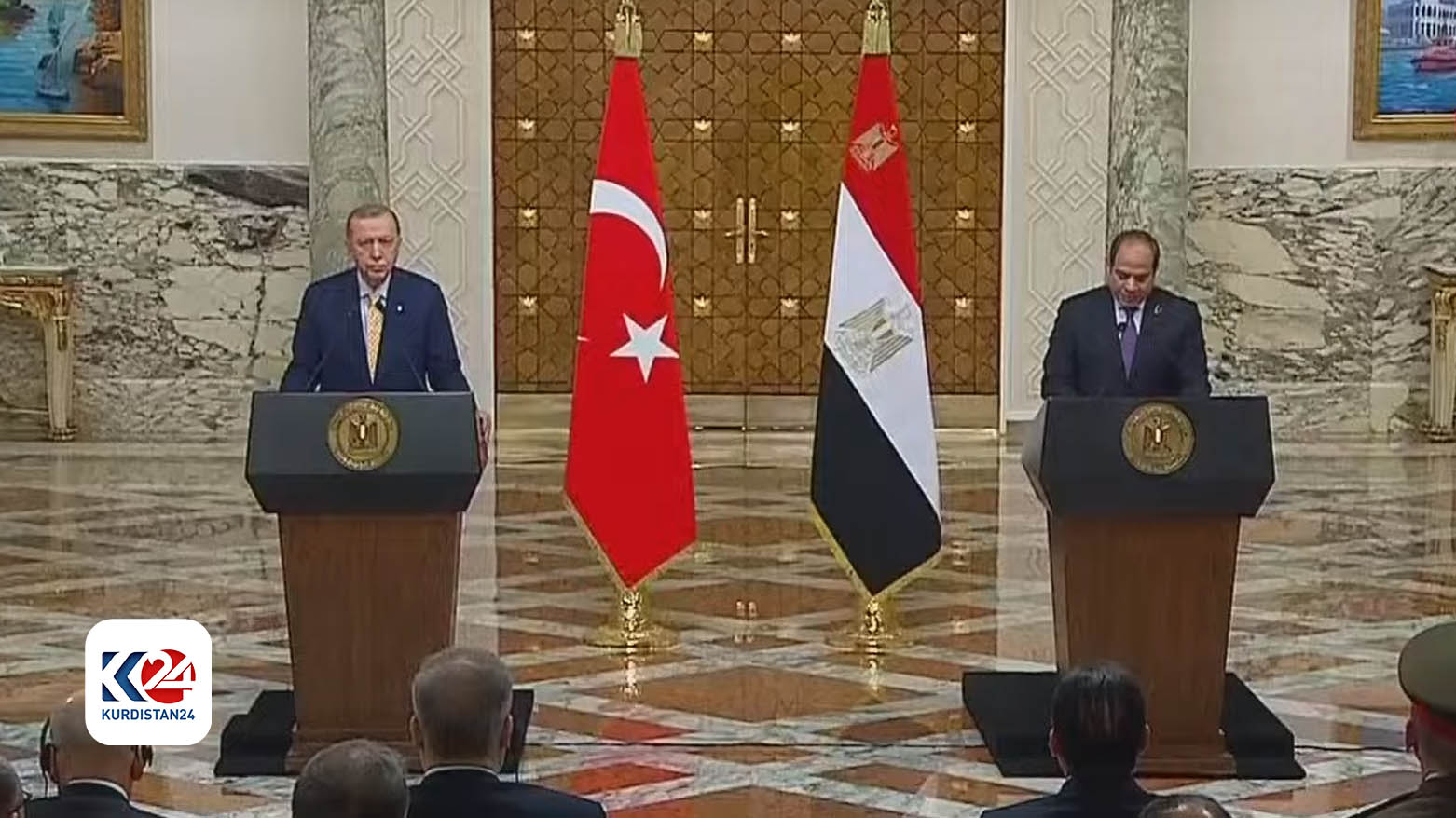 Erdoğan ve Sisi ortak basın toplantısı