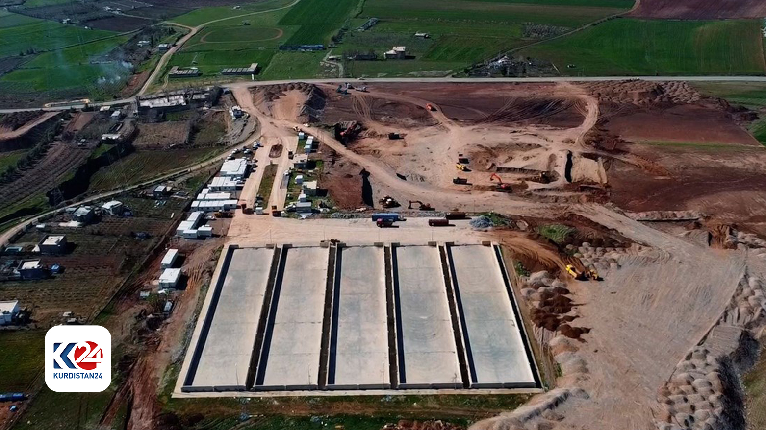 إنشاء صومعة في حلبجة بقدرة تخزينية تقدر بـ 40 ألف طن من القمح