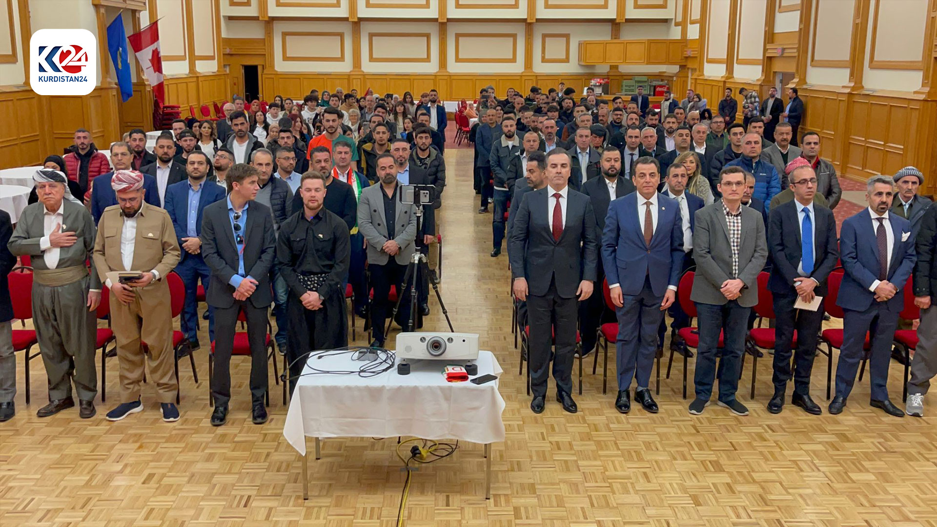 The meeting of the Kurdish diaspora, Feb. 18, 2024. (Photo: Submitted to Kurdistan24)