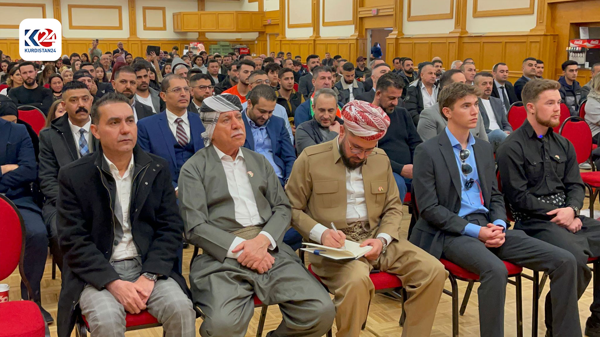 The meeting of the Kurdish diaspora, Feb. 18, 2024. (Photo: Submitted to Kurdistan24)