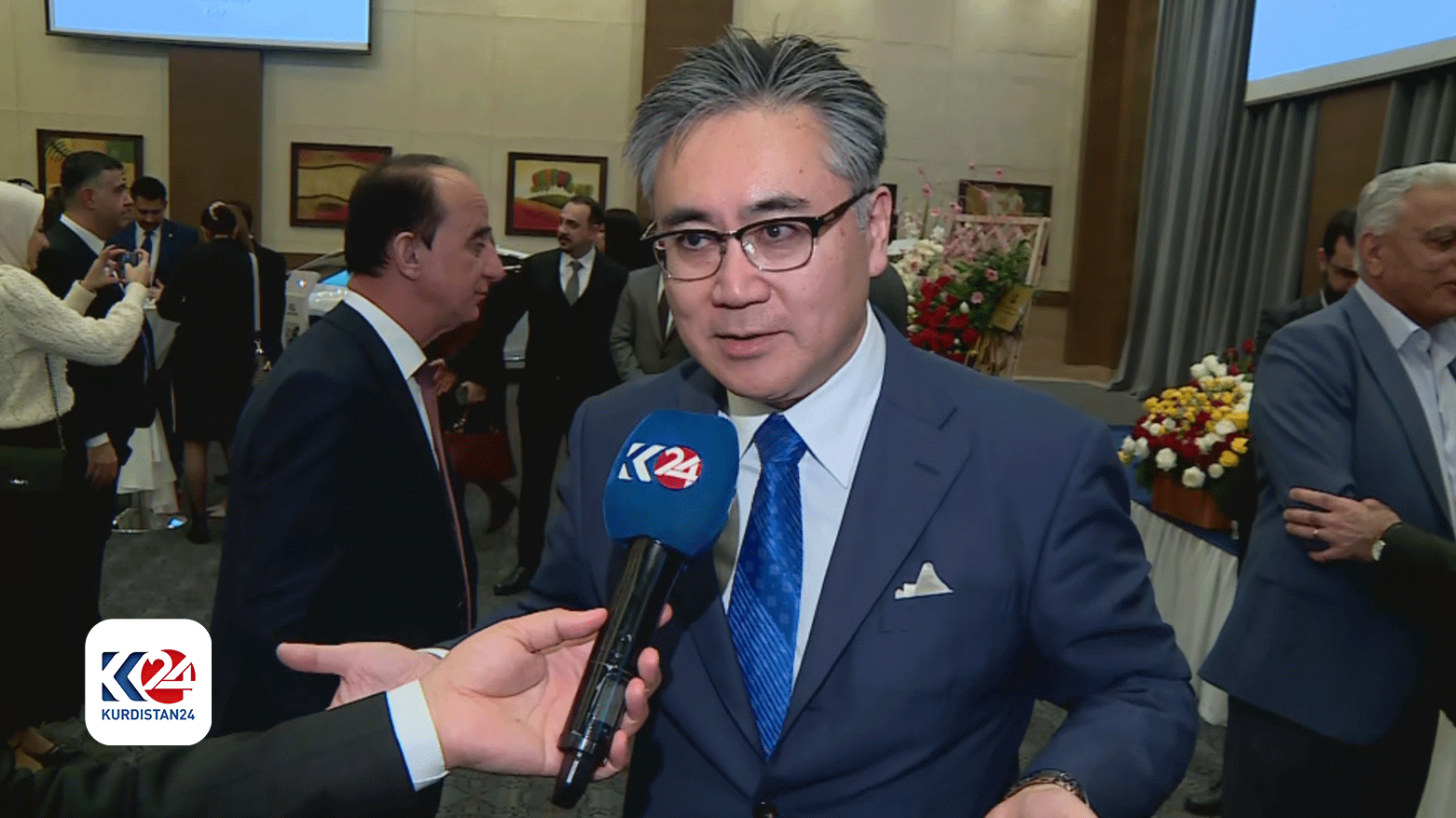 السفير الياباني لدى العراق فوتوشي ماتسوموتو