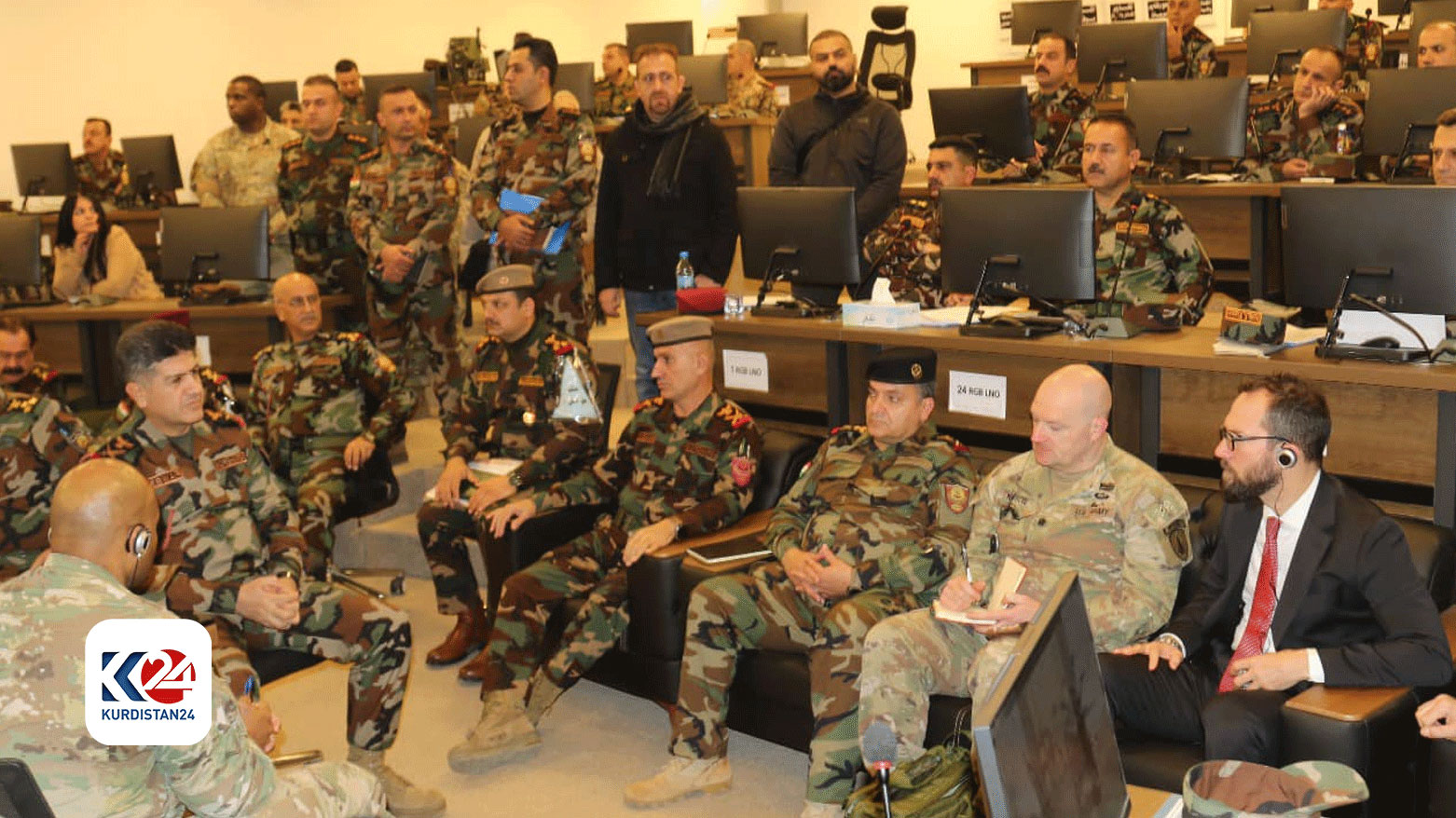 ABD’nin Erbil Başkonsolosu, Peşmerge Güçleri ile bir araya geldi