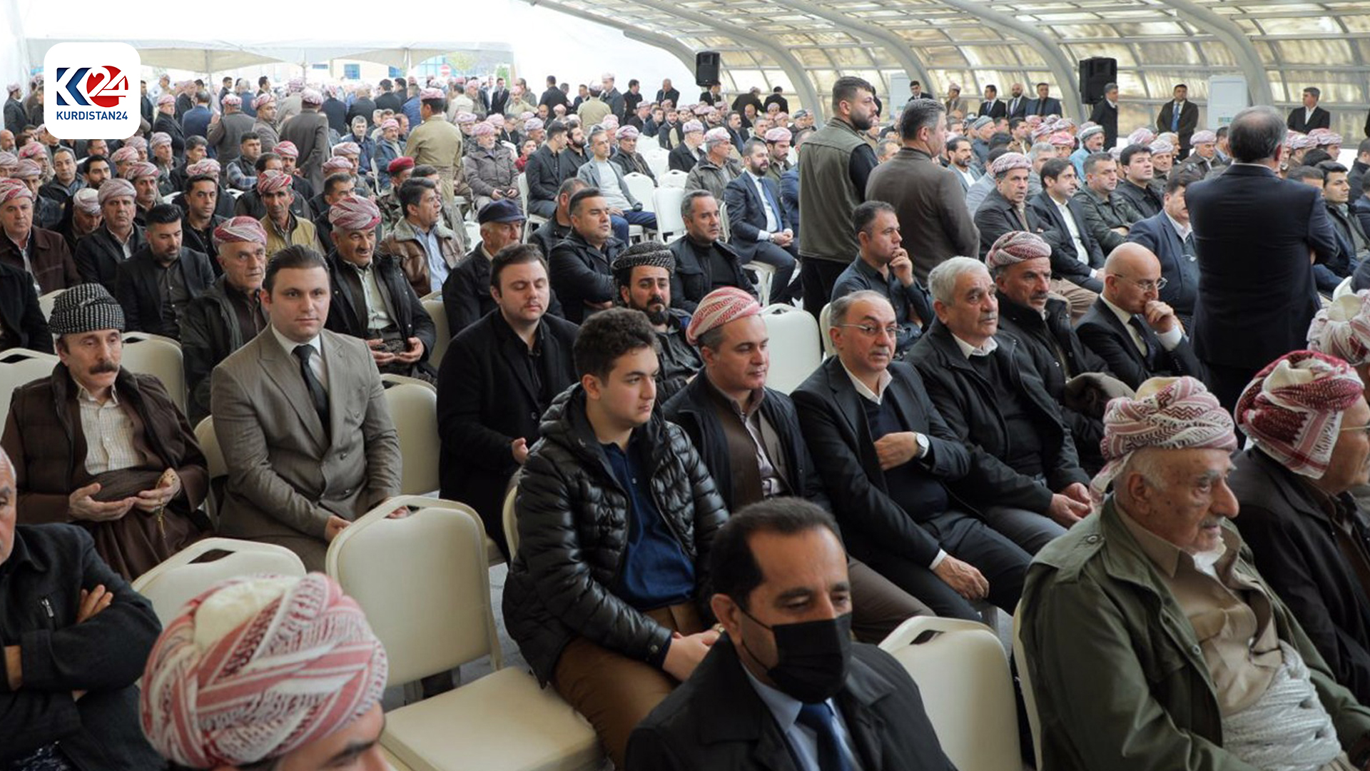 بەڕێوەچوونی یەکەم رۆژی پرسەی خوالێخۆشبوو زەکییا مستەفا بارزانی