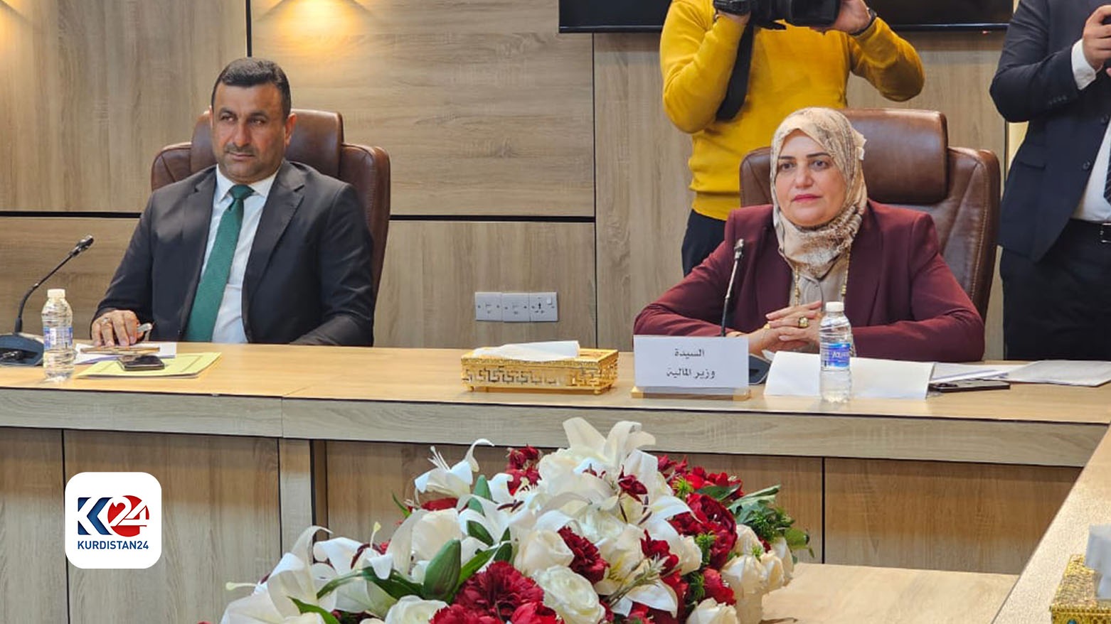 البرلمان العراقي يناقش طيف سامي توطين رواتب موظفي إقليم كوردستان