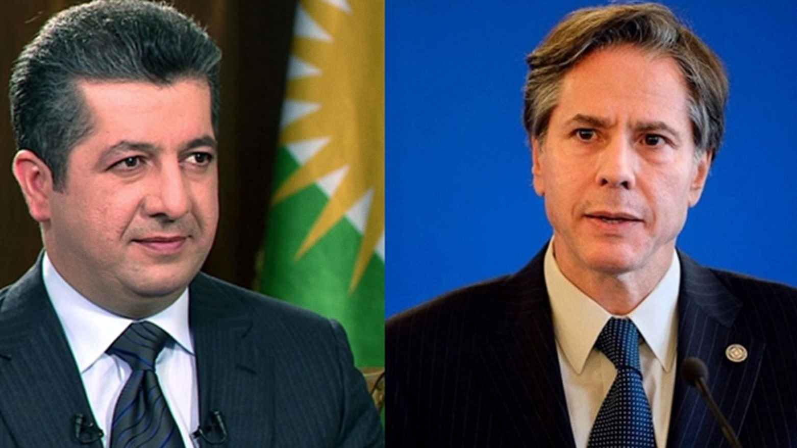 Masrour Barzani, Prime Minister of the Kurdistan Region, scheduled to meet with Secretary of State Antony Blinken In Washington. (Photo: KRG)