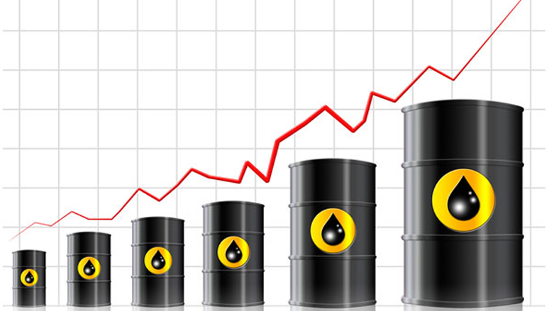 لەمانگی شوباتی ساڵی رابردووەوە نرخی نەوت بەوشێوەیە بەرزنەبووەتەوە