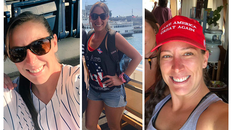 ئه‌و ژنه‌ سه‌ربازه‌ ئه‌مه‌ریكاییه‌ی له‌ عێراق و ئه‌فغانستان نه‌كوژرا له‌ خۆپیشاندانه‌كه‌ی كۆنگرێس خوێنی رژا