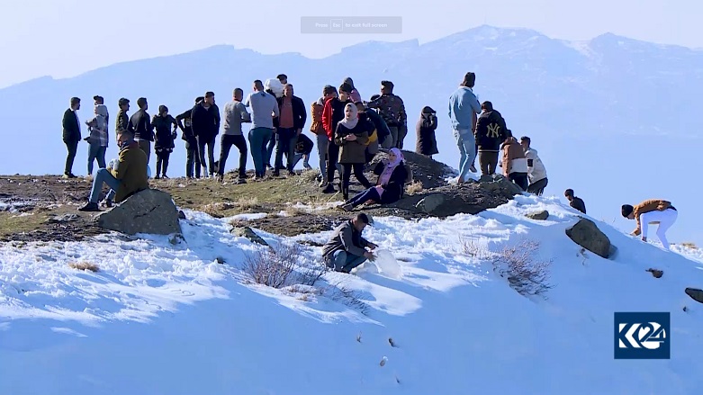 Hassan-Beg Mountain, located in the Kurdistan Region&rsquo;s Erbil province. (Photo: Kurdistan 24)