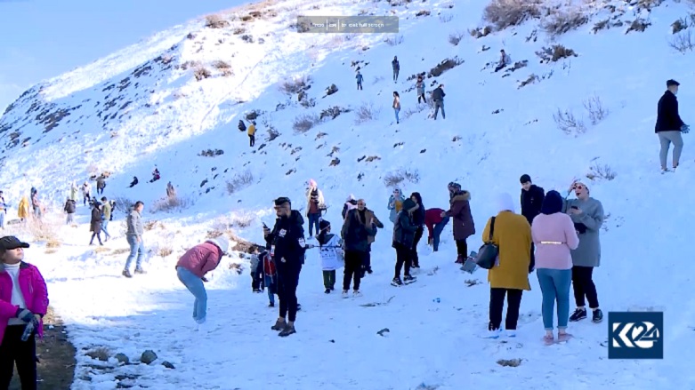 Hassan-Beg Mountain, located in the Kurdistan Region&rsquo;s Erbil province. (Photo: Kurdistan 24)