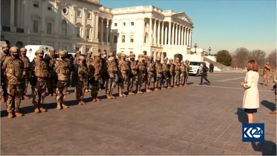 15ھەزار گاردی نیشتمانی رەوانەی کۆنگرێس کراون