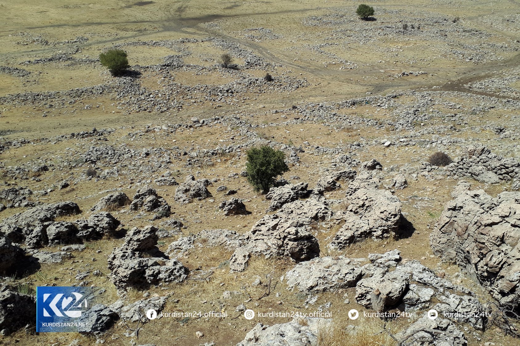 آثار شهر باستانی کشف شده در ارتفاعات دربندیخان