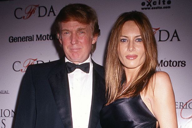 میلانیا و ترەمپ، وێنە: Getty