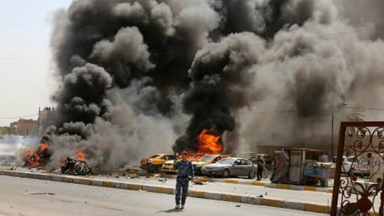 در انفجار روز پنج‌شنبه‌ی بغداد ده‌ها نفر کشته و زخمی شدند