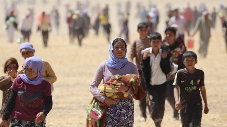 In August 2014, thousands of Yezidis were trapped in the Shingal mountains as they tried to escape from the so-called Islamic State. (Photo: Anadolu Agency/Emrah Yorulmaz)