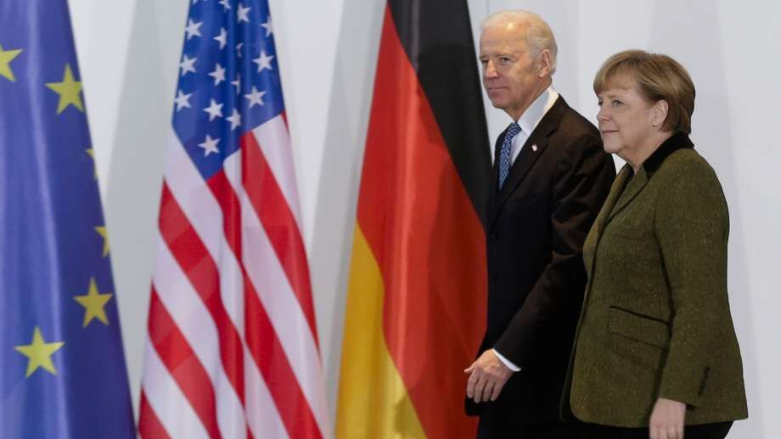 آنگلا مرکل و جو بایدن رهبران آلمان و آمریکا