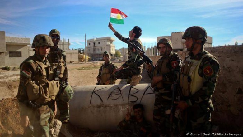 نیروی پِشمَرگَ‌ی کوردستان در عملیات آزادسازی کُبانه