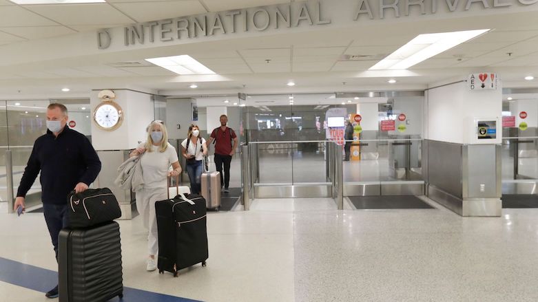 The CDC requires a negative COVID-19 test result for travelers entering the United States as new-infection rates remain high; Miami International Airport in March 2020. (Photo: Associated Press/Wilfredo Lee)