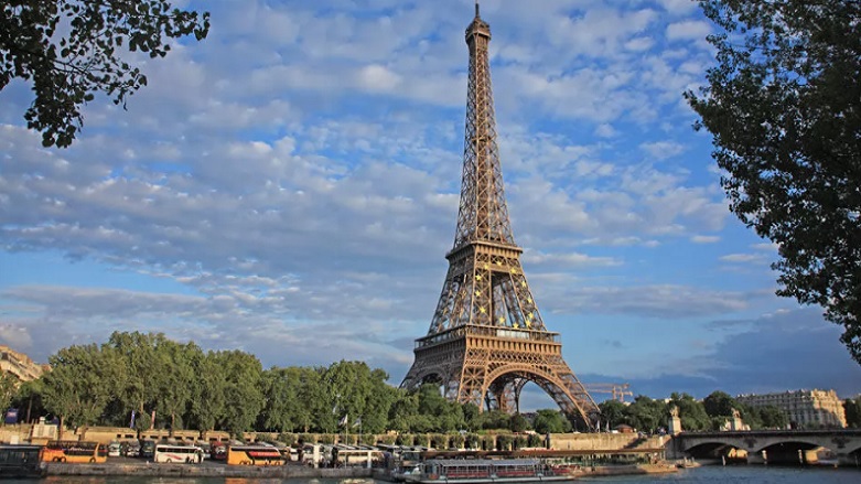 تاوه‌ری ئیڤڵ له‌ پاریسی پایته‌ختی فه‌ره‌نسا