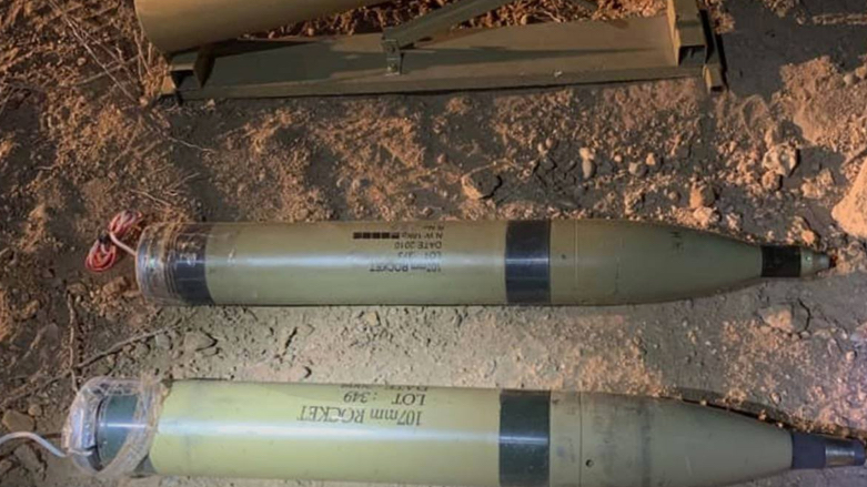 Iranian rockets allegedly confiscated by SDF (Photo: NotWoofers/Twitter).