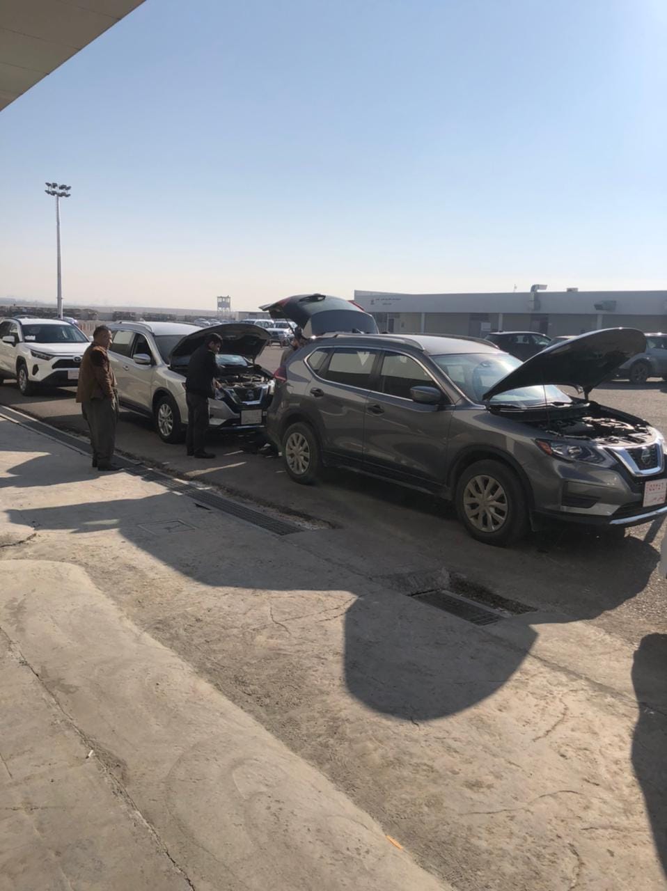 پشکنینی ئۆتۆمبێل لە بەڕێوەبەرایەتی هاتووچۆی هەولێر
