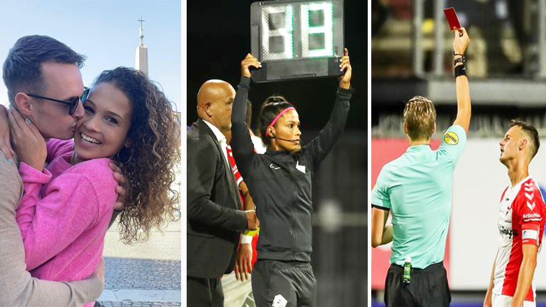 (جیف هاردفیڵد) به‌رگریكاری یانه‌ی ئێف سی ئیمینی هۆڵه‌ندی و شونا شكرولای خانمه‌ ناوبژیوان