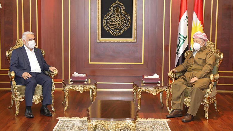 Zekeriya Yapıcıoğlu ve Başkan Barzani