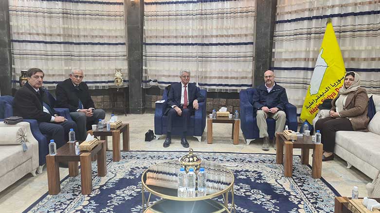 US Deputy Special Envoy to Syria met with the KNC on Monday (Photo: KNC).