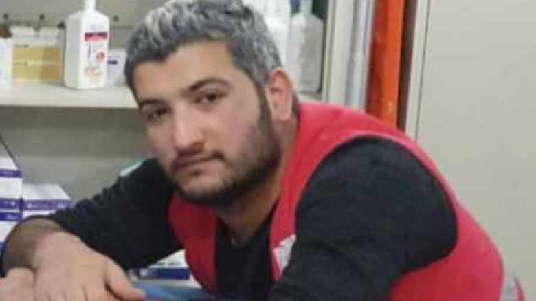Paramedic Basem Muhammad Muhammad was killed by a suspected ISIS cell on Tuesday (Photo: Hawar News Agency).