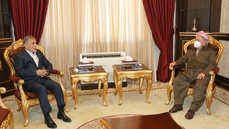 İzzet Şabender ve Başkan Barzani