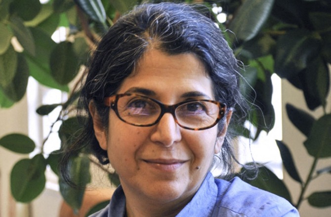 Franco-Iranian academic Fariba Adelkhah in a 2012 photo. Adelkhah was jailed anew for "violating" house arrest limits, an official from the Islamic republic's judiciary authority said on Jan. 16, 2022. (Photo: Thomas ARRIVE / Sciences Po /