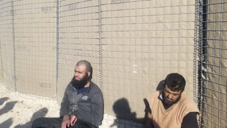 Two ISIS prisoners were arrested by SDF forces (Photo: SDF Press Office)