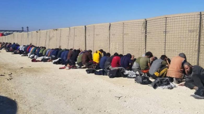 SDF arrested 89 prisoners near the prison in Hasakah city (Photo: SDF Press)