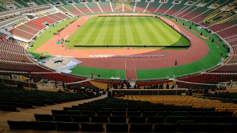 ملعب أوليمبي في عاصمة الكاميرون ياوندي. 8 يناير/كانون الثاني 2022. © رويترز