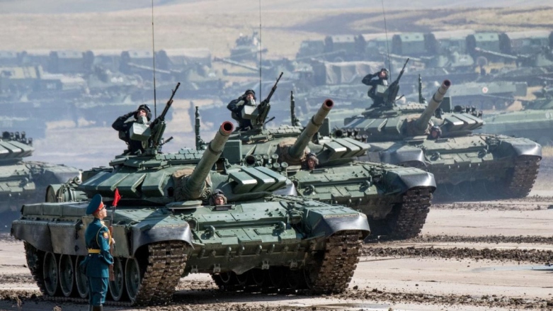 نیروهای روسیە در مرز اوکراین