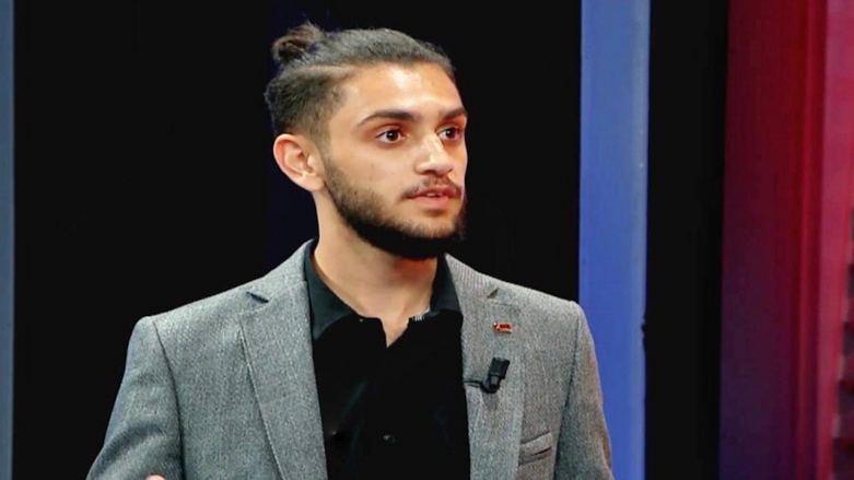 Kurdish director Kahi Ahmed Titab who made the short documentary film 'Childhood Beyond War' (Photo: Kurdistan 24)