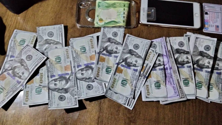‏ شرطة أربيل تعتقل شخصاً بحوزته 4000 "دولار ليبي"